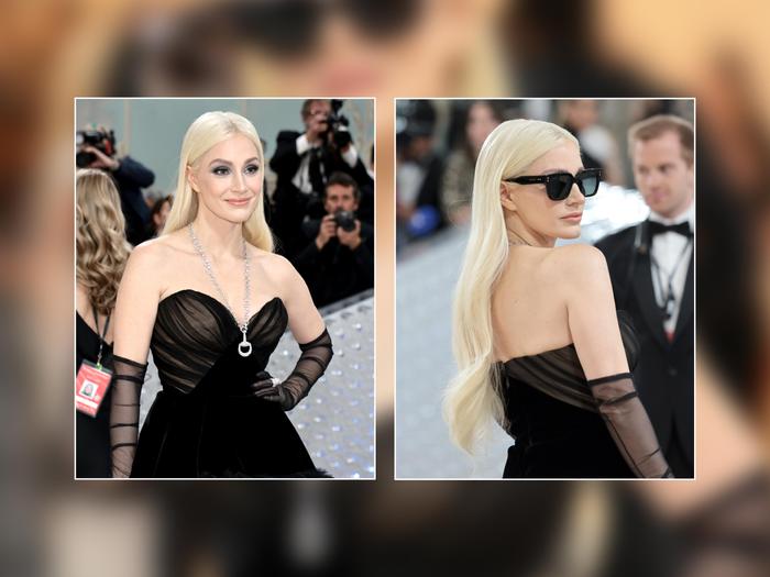 OMG, Jessica Chastain Just Showed Up to the Met Gala, and She's Bleach Blonde